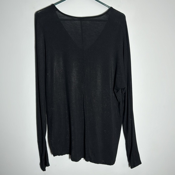 Aritzia Wilfred Free V Neck Sweater Lightweight Size Medium - Picture 4 of 4